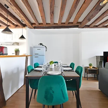 Musee Du Louvre 5 Luxurious 1br-6p Free Netflix アパート